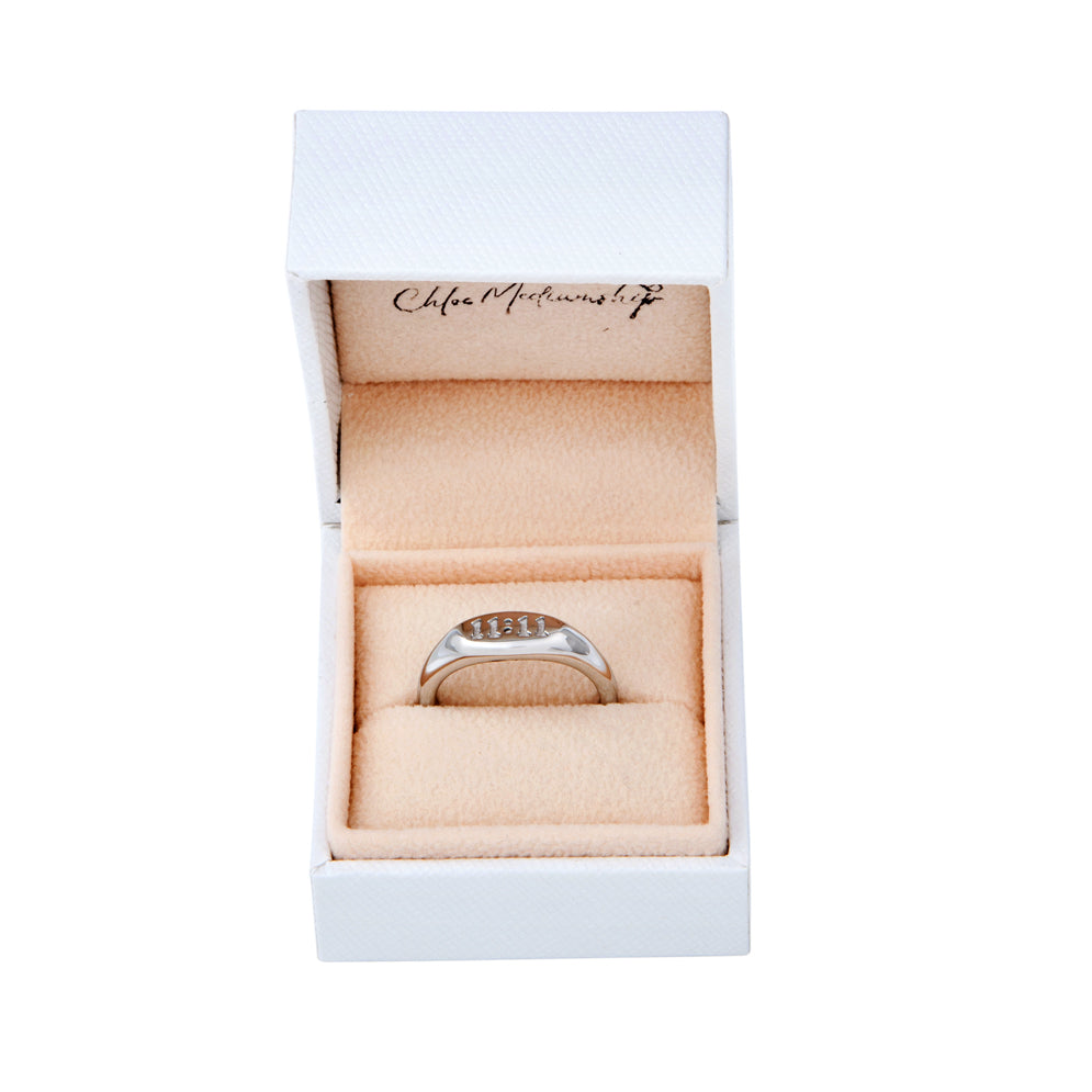 11:11 Angel Number Ring