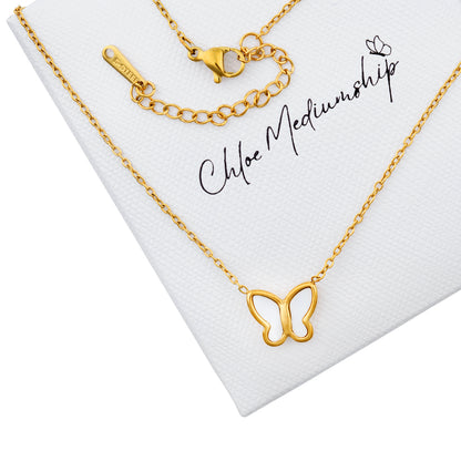 Butterfly Necklace Set - A Symbol of Beautiful Renewal