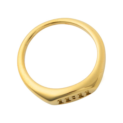 11:11 Angel Number Ring