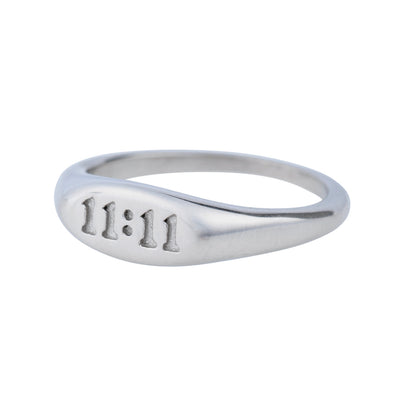 11:11 Angel Number Ring