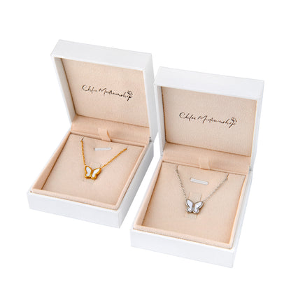 Butterfly Necklace Set - A Symbol of Beautiful Renewal