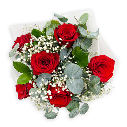 Red Rose & Gypsophil